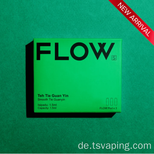 Flow Pods 100% orlginaler neuer Geschmack Bereit Vape